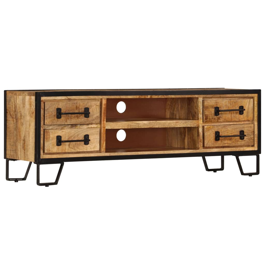 8718475741558_a_en_hd_1 vidaXL TV Cabinet with Drawers 120x30x40 cm Solid Mango Wood - Image 1