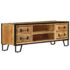 vidaXL TV Cabinet with Drawers 120x30x40 cm Solid Mango Wood - Image 4