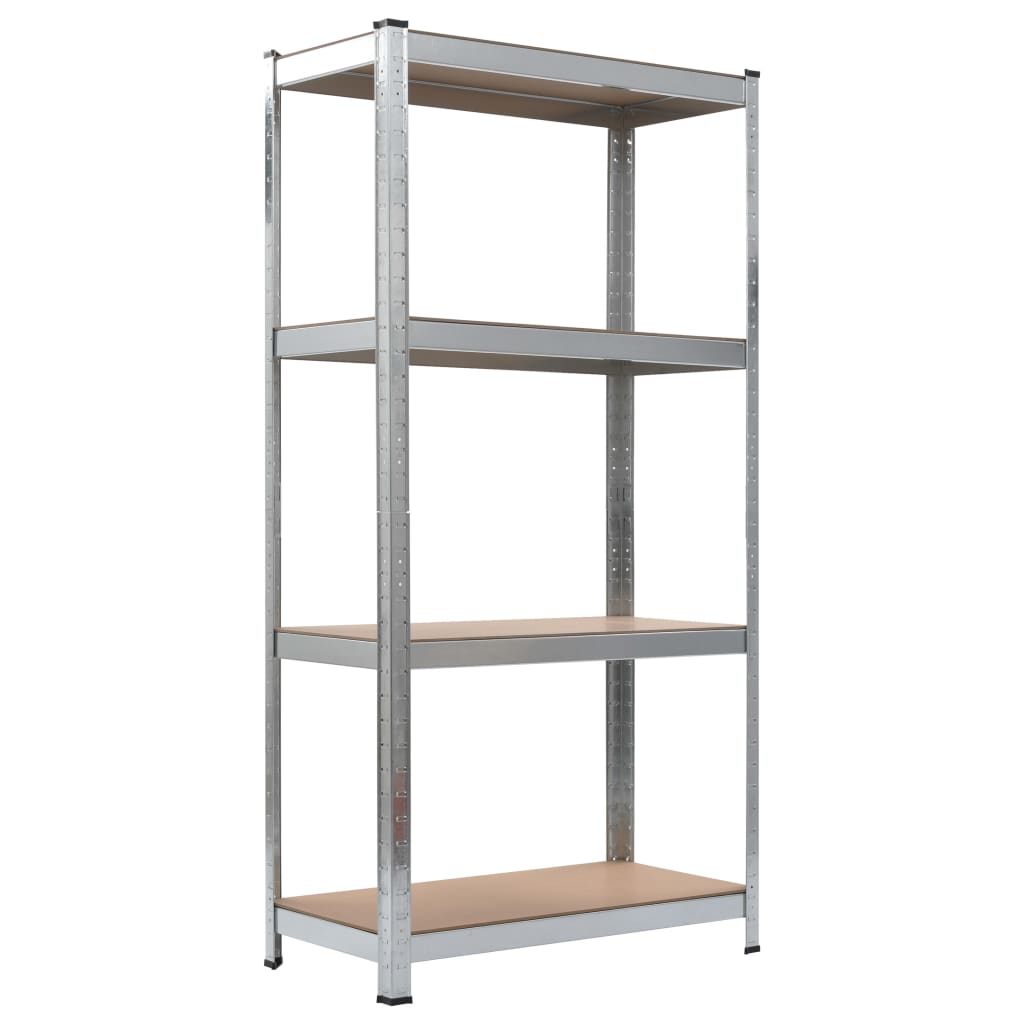 8718475741947_g_en_hd_2 vidaXL 4-Layer Shelves 2 pcs Silver Steel&Engineered Wood - Image 4
