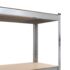 vidaXL 4-Layer Shelves 2 pcs Silver Steel&Engineered Wood - Image 9