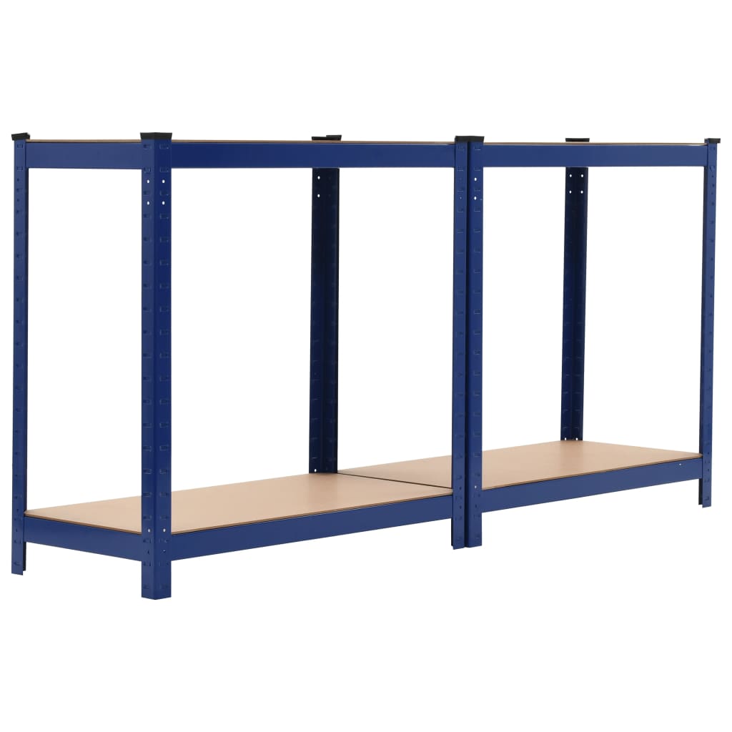 8718475742005_g_en_hd_3 vidaXL 4-Layer Storage Shelf Blue Steel&Engineered Wood - Image 5