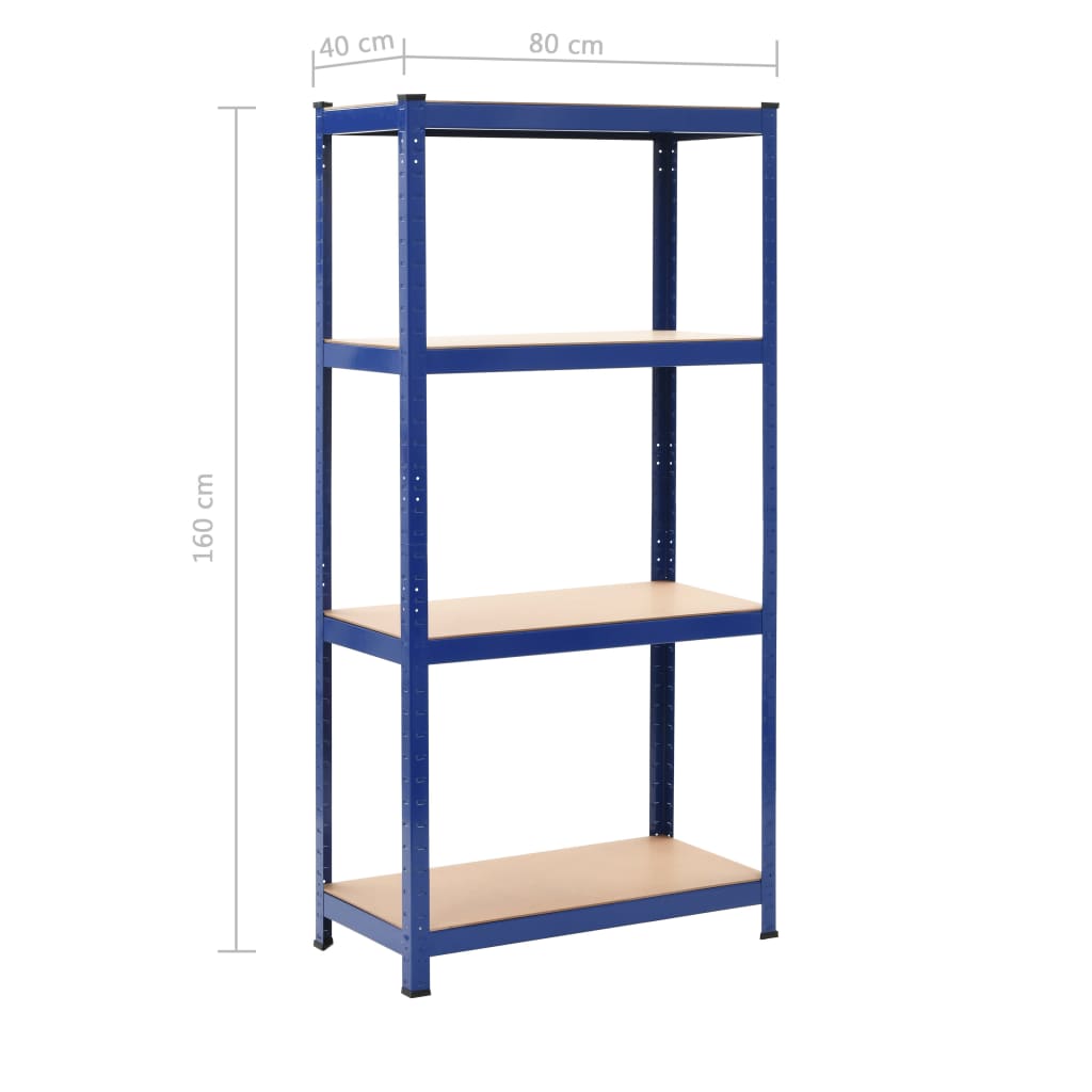 8718475742005_g_en_hd_8 vidaXL 4-Layer Storage Shelf Blue Steel&Engineered Wood - Image 10