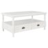 vidaXL Coffee Table White 100x55x45 cm Wood