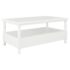 vidaXL Coffee Table White 100x55x45 cm Wood - Image 4