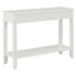 vidaXL Console Table White 110x35x80 cm Wood - Image 5
