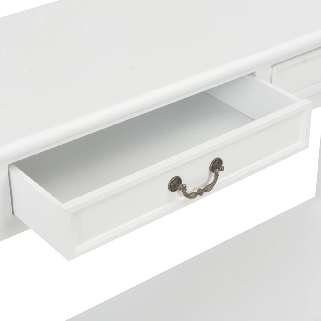 8718475742333_g_en_hd_6 vidaXL Console Table White 110x35x80 cm Wood - Image 8