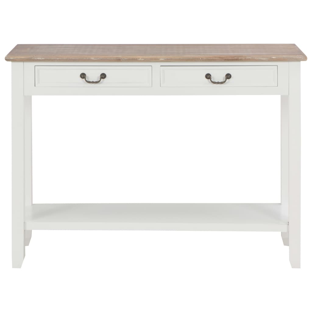 8718475742340_g_en_hd_2 vidaXL Console Table White 110x35x80 cm Wood - Image 4