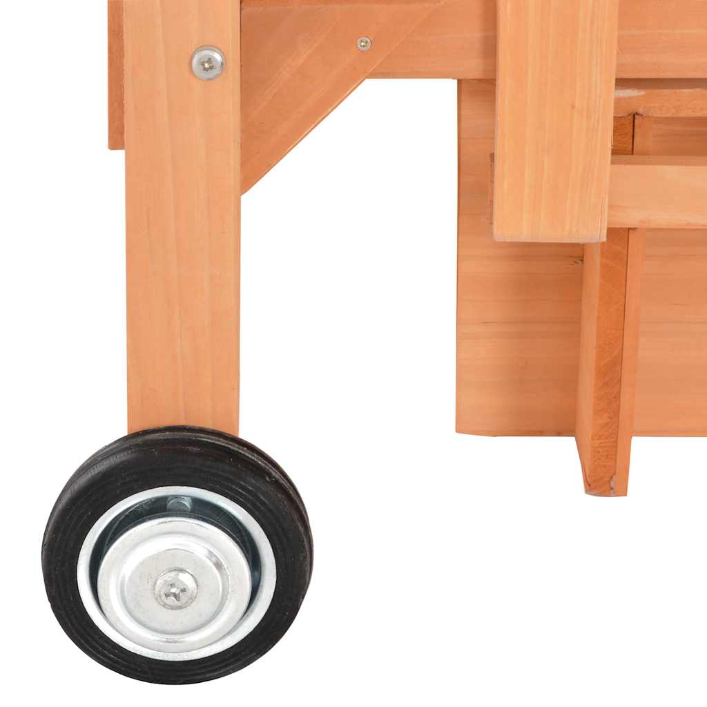 8718475742517_g_en_hd_7 vidaXL Kids Playhouse with Sandbox Fir Wood Blue UV50 - Image 9
