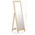 vidaXL Freestanding Mirror 48x46.5x150 cm Solid Oak Wood - Image 6