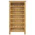 vidaXL Wine Cabinet 56x32x110 cm Solid Oak Wood - Image 2