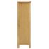 vidaXL Wine Cabinet 56x32x110 cm Solid Oak Wood - Image 4