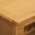 vidaXL Wine Cabinet 56x32x110 cm Solid Oak Wood - Image 6