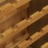 vidaXL Wine Cabinet 56x32x110 cm Solid Oak Wood - Image 7