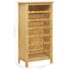 vidaXL Wine Cabinet 56x32x110 cm Solid Oak Wood - Image 8