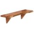 vidaXL Wall Shelves 2 pcs 60x20x18 cm Solid Acacia Wood - Image 3
