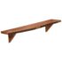 vidaXL Wall Shelves 2 pcs 90x20x18 cm Solid Acacia Wood - Image 2