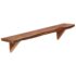 vidaXL Wall Shelves 2 pcs 90x20x18 cm Solid Acacia Wood - Image 3