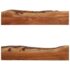 vidaXL Wall Shelves 2 pcs 90x20x18 cm Solid Acacia Wood - Image 7