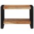 vidaXL Coffee Table 60x60x40 cm Solid Acacia Wood - Image 2