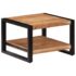 vidaXL Coffee Table 60x60x40 cm Solid Acacia Wood - Image 12