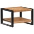 vidaXL Coffee Table 60x60x40 cm Solid Acacia Wood - Image 4