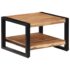 vidaXL Coffee Table 60x60x40 cm Solid Acacia Wood - Image 9