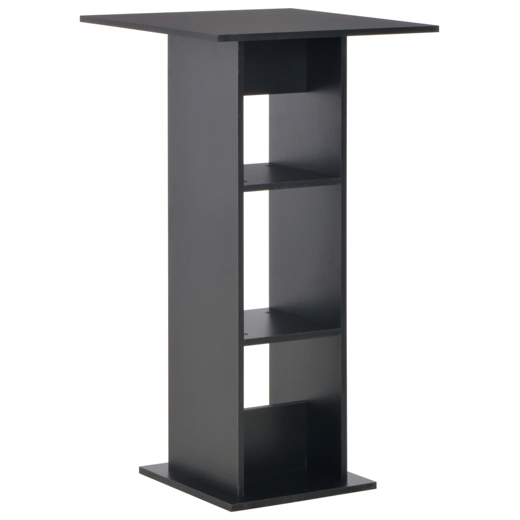 8718475796572_a_en_hd_1 vidaXL Bar Table Black 60x60x110 cm - Image 1