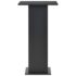 vidaXL Bar Table Black 60x60x110 cm - Image 3