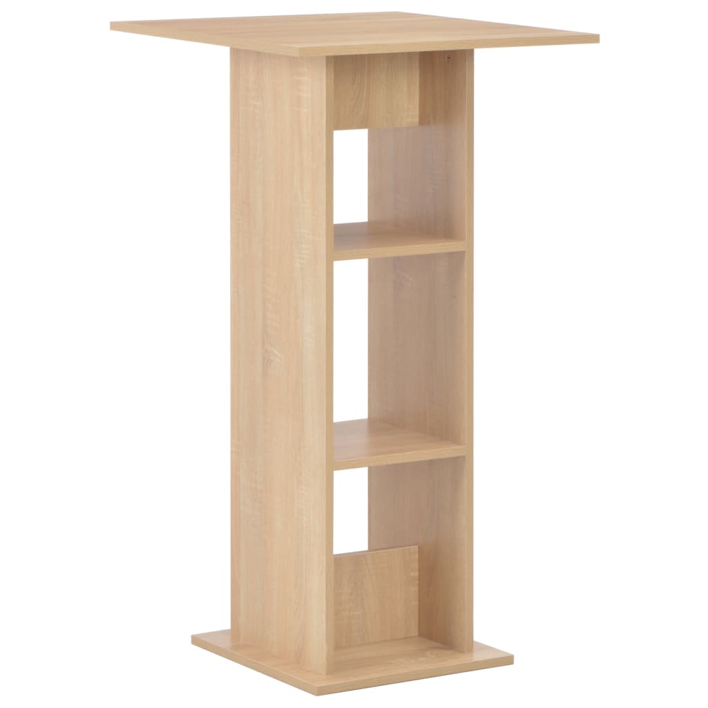 8718475796589_a_en_hd_1 vidaXL Bar Table Oak 60x60x110 cm - Image 1