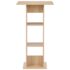 vidaXL Bar Table Oak 60x60x110 cm - Image 2