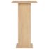 vidaXL Bar Table Oak 60x60x110 cm - Image 3