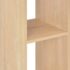 vidaXL Bar Table Oak 60x60x110 cm - Image 5