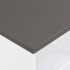 vidaXL Bar Table White and Anthracite Grey 60x60x110 cm - Image 4