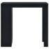 vidaXL Bar Table with Shelf Black 110x50x103 cm - Image 2