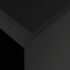 vidaXL Bar Table with Shelf Black 110x50x103 cm - Image 5