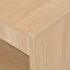 vidaXL Bar Table with Shelf Oak 110x50x103 cm - Image 5