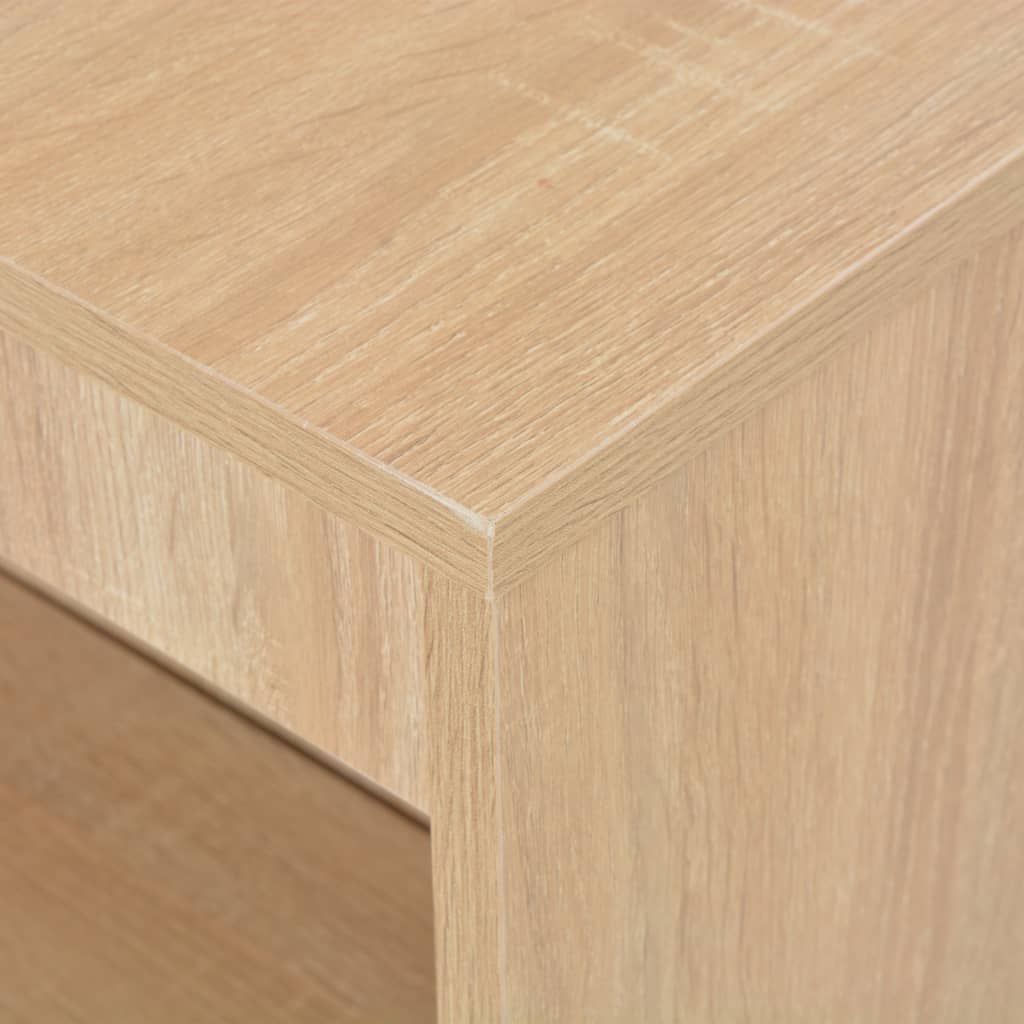 8718475796640_g_en_hd_4 vidaXL Bar Table with Shelf Oak 110x50x103 cm - Image 5