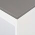 vidaXL Bar Table with Shelf White 110x50x103 cm - Image 5
