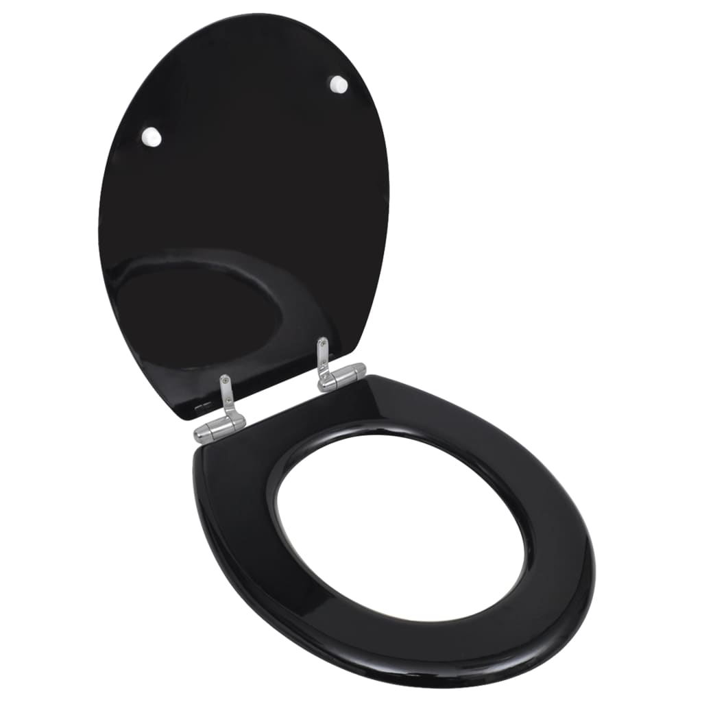 8718475796848_g_en_hd_1 vidaXL Toilet Seats with Soft Close Lids 2 pcs MDF Black - Image 2