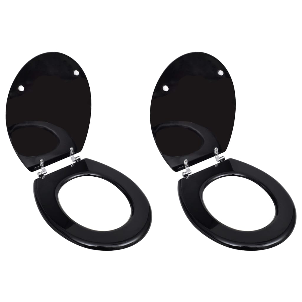 8718475796879_a_en_hd_1 vidaXL Toilet Seats with Lids 2 pcs MDF Black - Image 1
