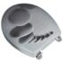 vidaXL Toilet Seats with Lids 2 pcs MDF Stones - Image 3