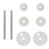 vidaXL Toilet Seats with Lids 2 pcs MDF Stones - Image 8