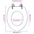 vidaXL Toilet Seats with Lids 2 pcs MDF Sea Star - Image 9