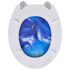 vidaXL Toilet Seats with Lids 2 pcs MDF Dolphin - Image 5