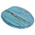 vidaXL Toilet Seats with Lids 2 pcs MDF Old Wood - Image 3