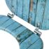 vidaXL Toilet Seats with Lids 2 pcs MDF Old Wood - Image 7