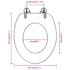 vidaXL Toilet Seats with Lids 2 pcs MDF Old Wood - Image 10