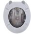 vidaXL Toilet Seats with Lids 2 pcs MDF New York - Image 4