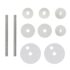 vidaXL Toilet Seats with Lids 2 pcs MDF New York - Image 8