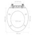 vidaXL Toilet Seats with Soft Close Lids 2 pcs Plastic White - Image 8